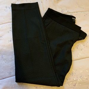 Express Columnist black pants with white dots
